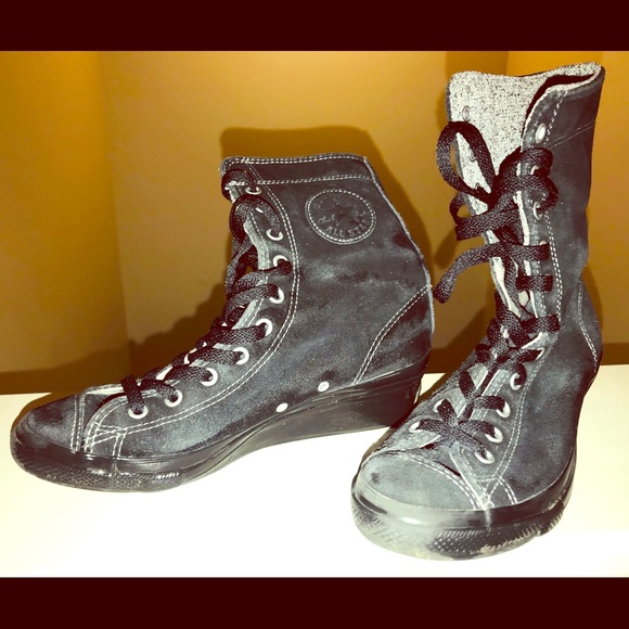 Converse Shoes - Converse All star woman heel boots 7, Sold as is.